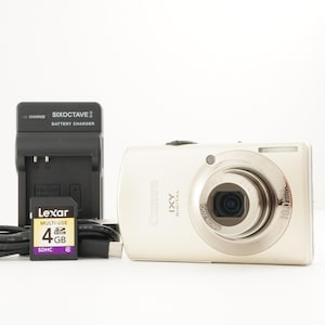 Canon IXY DIGITAL 920 IS Gold With 4gb Sdhc Card Digital Camera