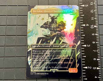 Jin Sakai, Ghost of Tsushima | Proxy Card - Etsy