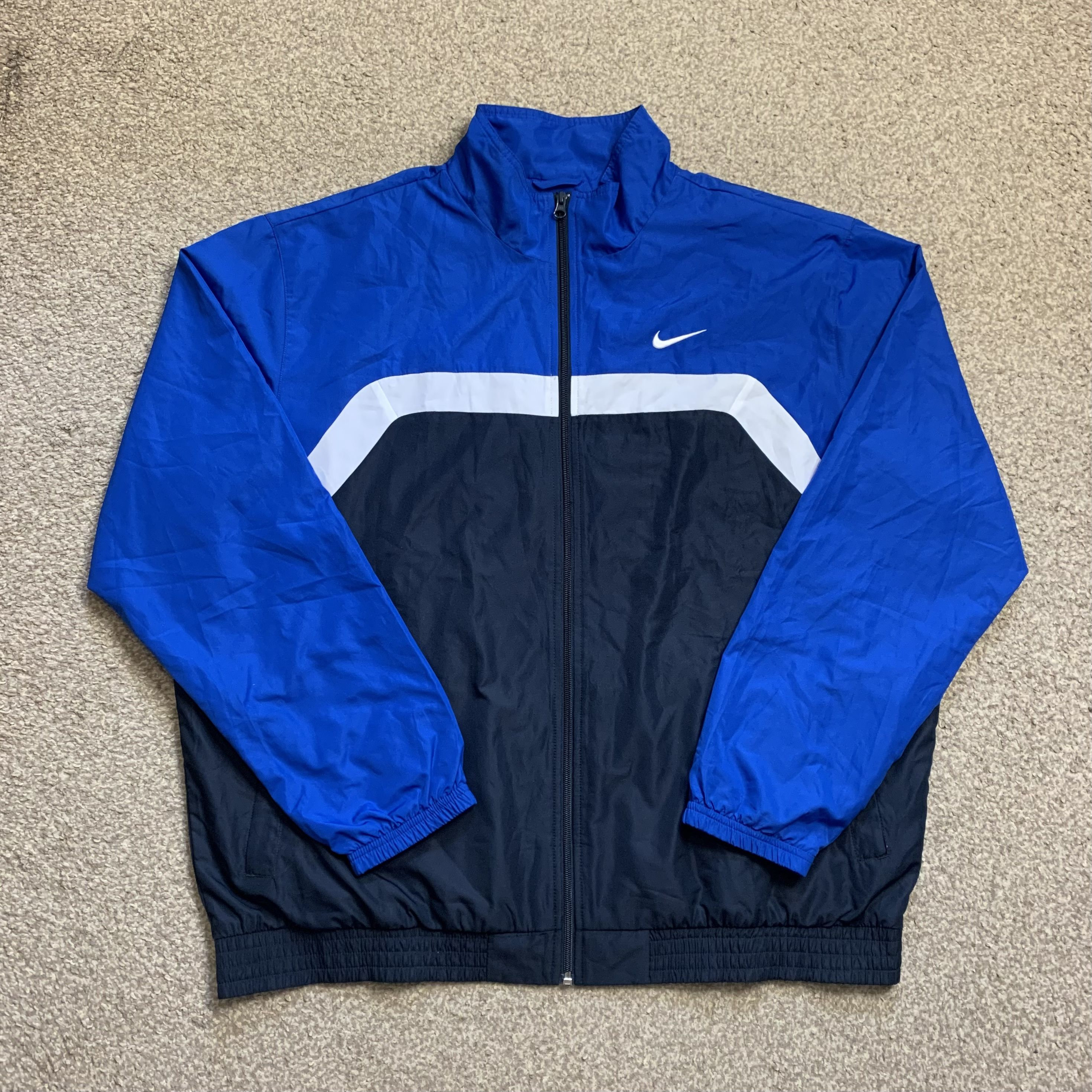 Nike Tracksuit Jacket Windbreaker Track Top Y2K 00s the Athletic