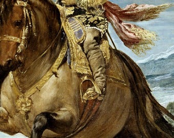 油彩複製画 | ディエゴ・ベラスケス作「バルタサール・カルロス王子の