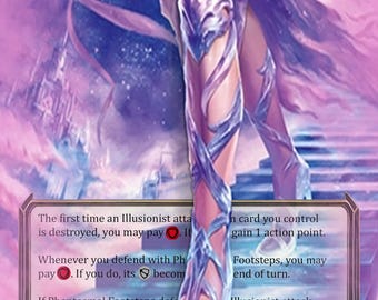 Phantasmal Footsteps - PROXY - Flesh and Blood TCG - Etsy