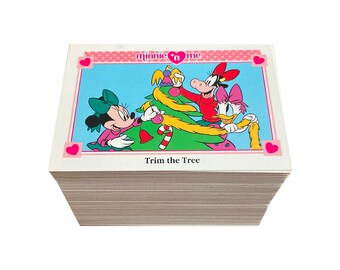 72 Disney Minnie N Me 1991 Trading Card Set - 72 Cards - Etsy