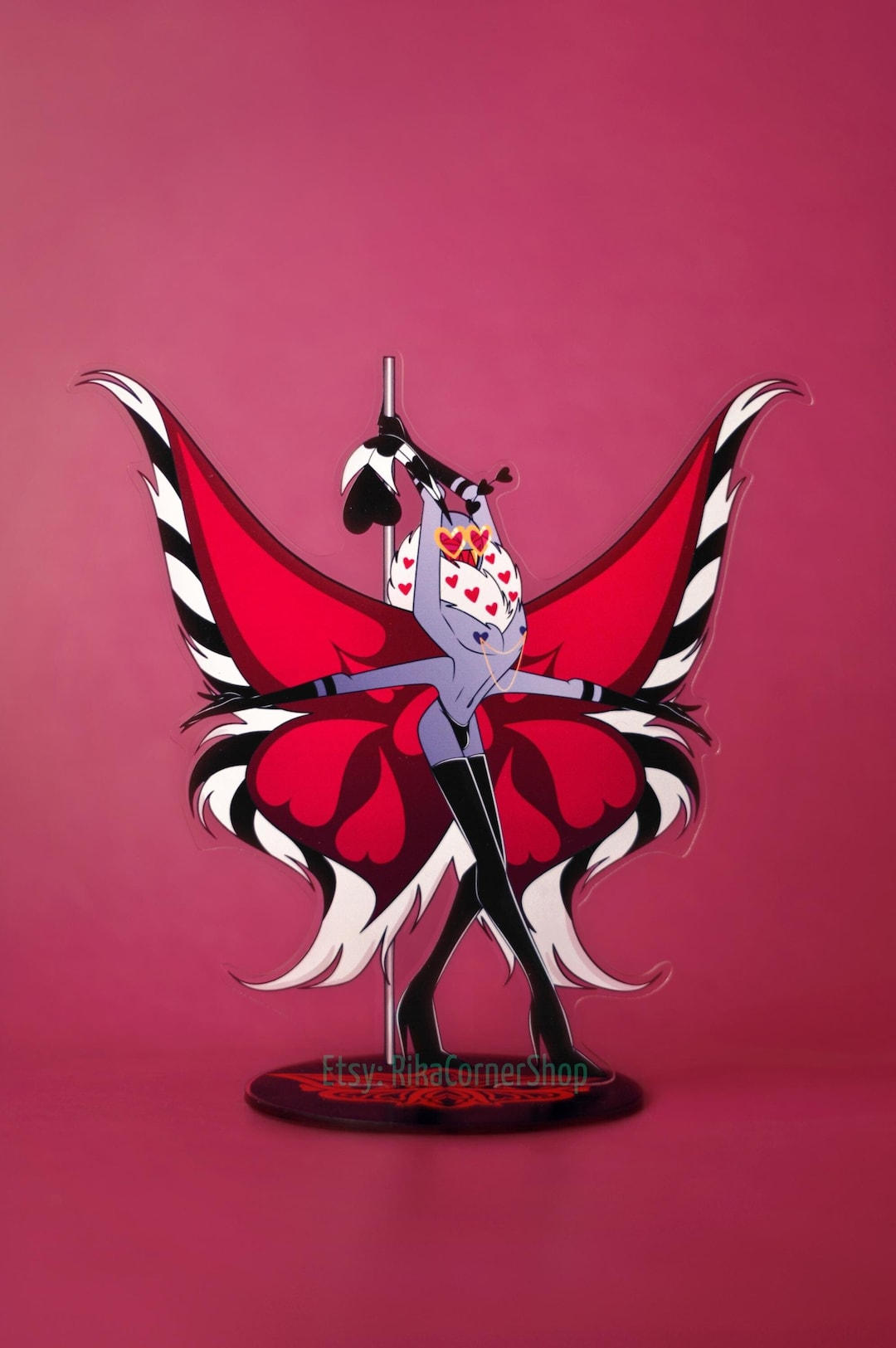 Valentino Hazbin Hotel Acrylic Standee | Pole Dance - Etsy