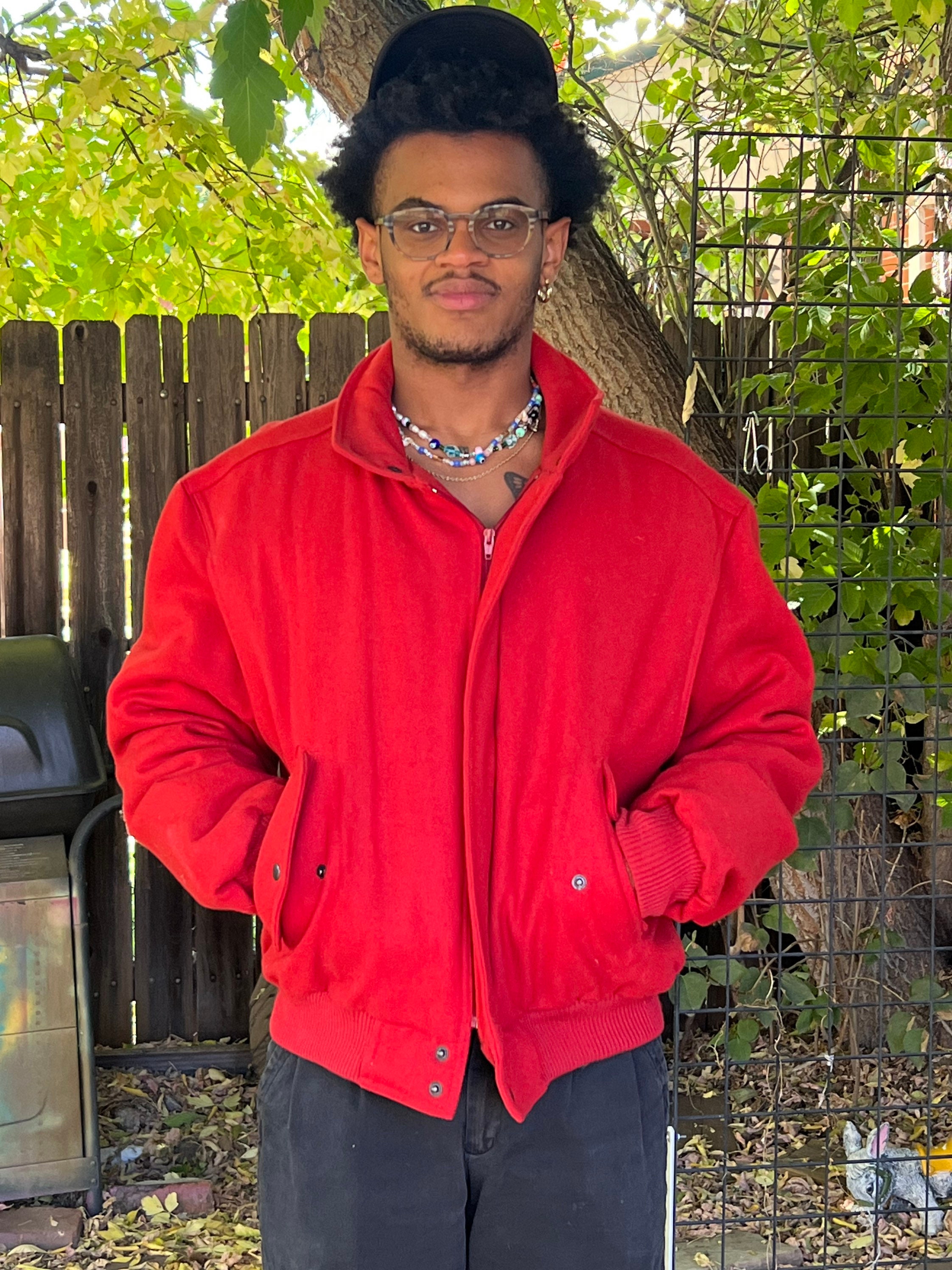 1980s Red Wool Members Only Bomber Jacket - Etsy