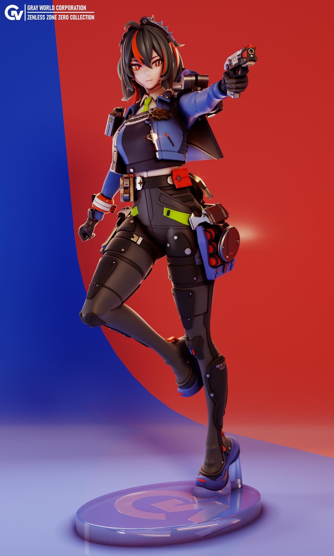 朱元（Zenless Zone Zero）｜12Kレジンフィギュア｜-ファンアート