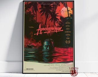 地獄の黙示録 (1979) マーロン・ブランドの映画ポスタープリント、約