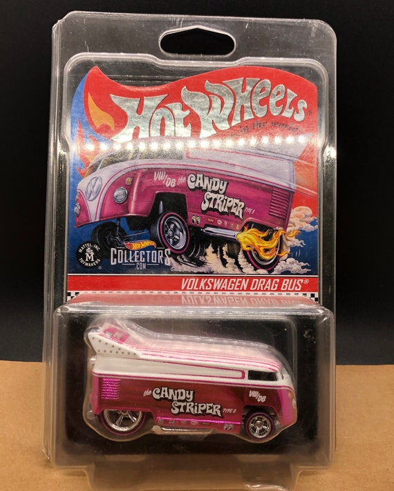Red Line 2021 Hot Wheels RLC Candy Striper Volkswagen Drag Bus