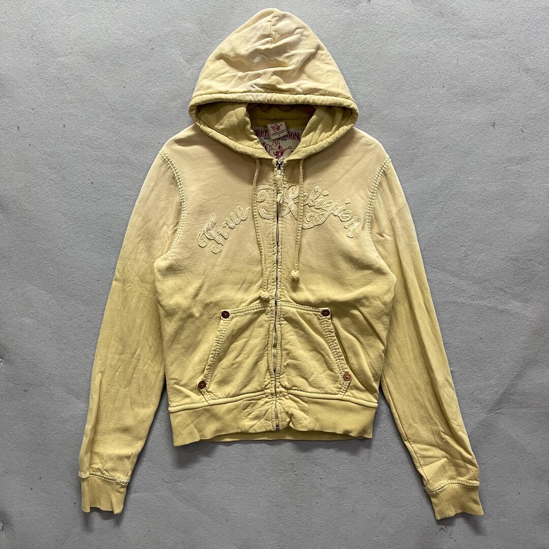 ヴィンテージ トゥルーレリジョン「ブランドジーンズ」ジップアップ