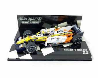 Renault R28 F1 Minichamps 1:43 Diecast Car - Nelson Piquet 2008