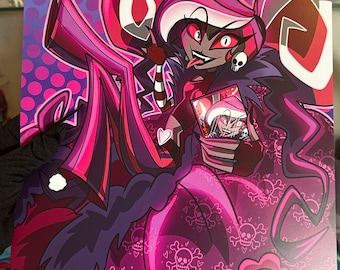 The Vees 11x17 マットアートプリント | Hazbin Hotel | Vox