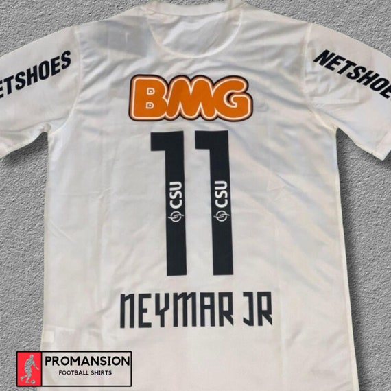 Personalized White Home Neymar Jr #11 Soccer Shirt, A Timeless