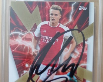 マルティン・ウーデゴール直筆サイン入りサッカーカード - Etsy 日本