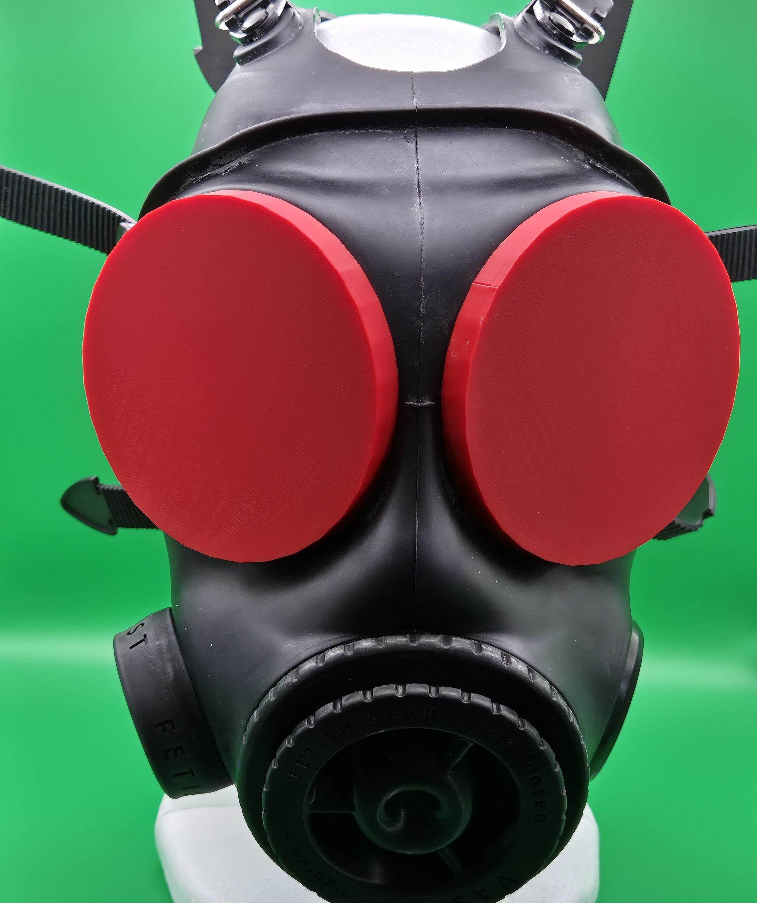S10 gas mask red lenses - Etsy 日本