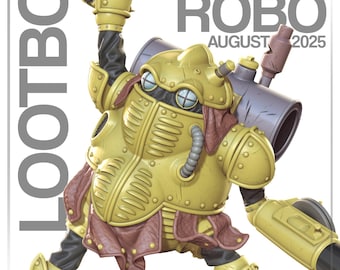 ロボ クロノ・トリガー | 14K | 1:10 スケール | 3D プリント