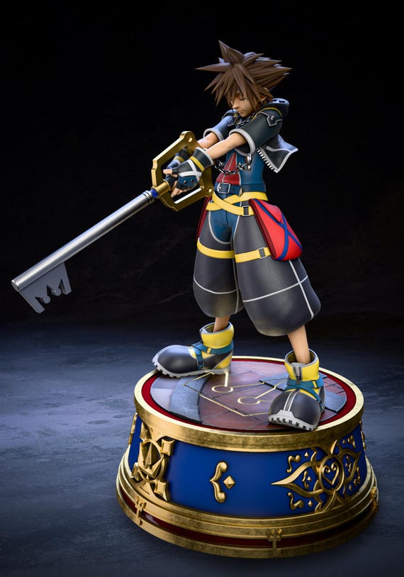 ソラ - キングダム ハーツ 2 | 14K | 複数のスケールをご用意 | 3D