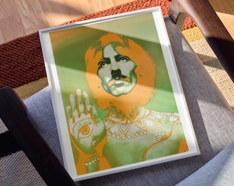 Beatles Banner Poster by Richard Avedon for Stern 1968 on Linen - Etsy