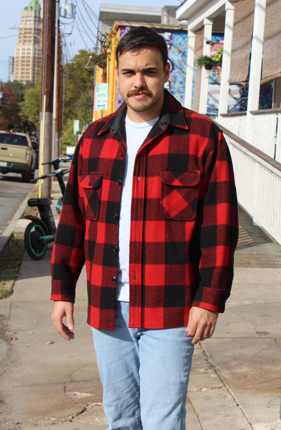 ヴィンテージ 1950年代 シアーズ・ローバック バッファローチェック柄