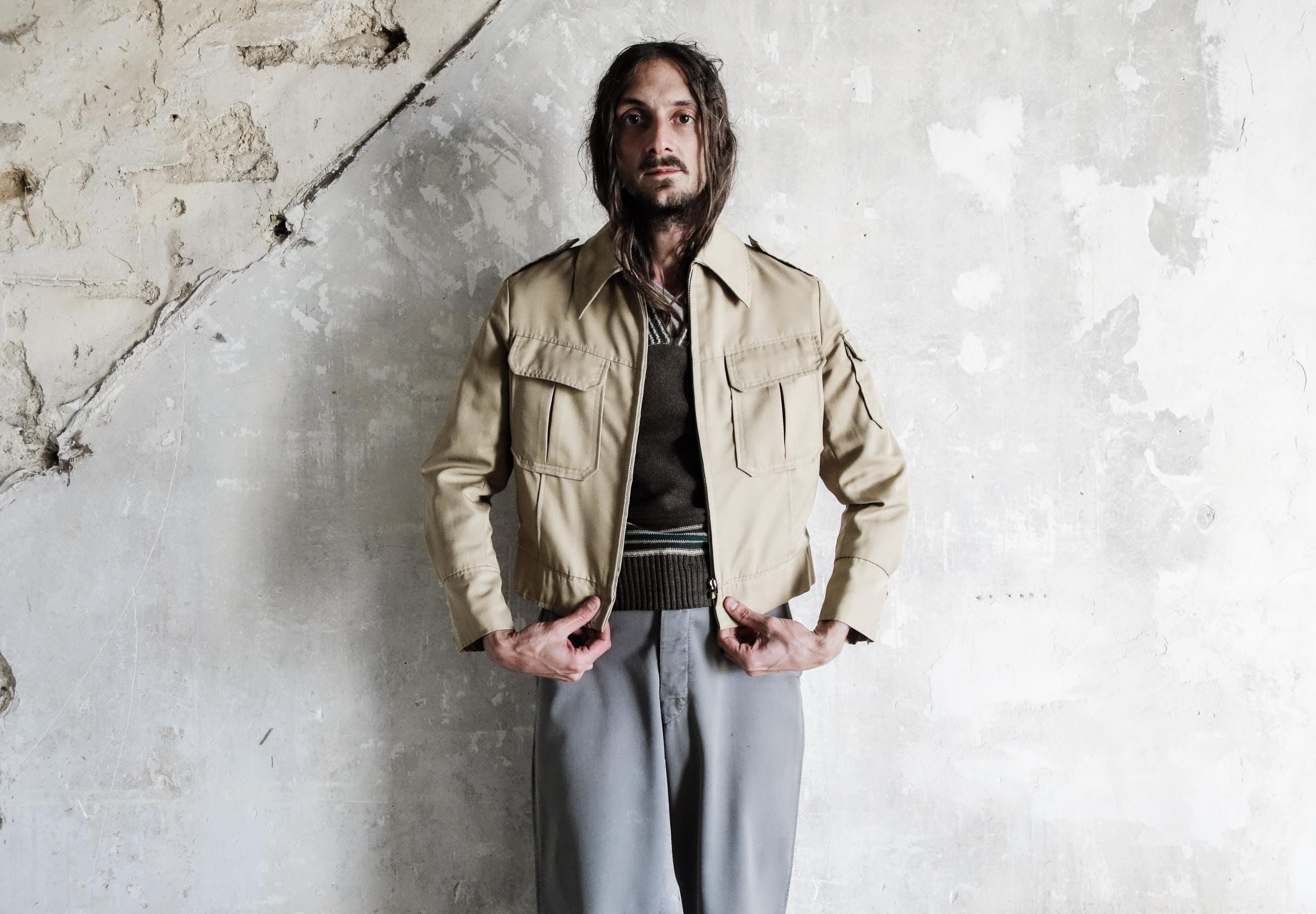 French Cyclist Work Jacket - Etsy