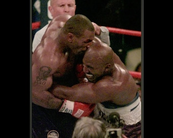 マイク・タイソン対イベンダー・ホリフィールド戦ポスタープリント