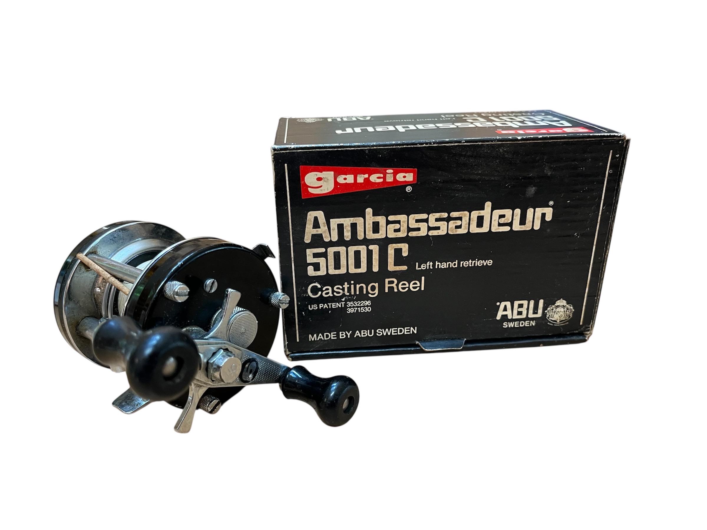 Vintage Abu Garcia Ambassadeur 5001C Reel: 1980s With Original Box