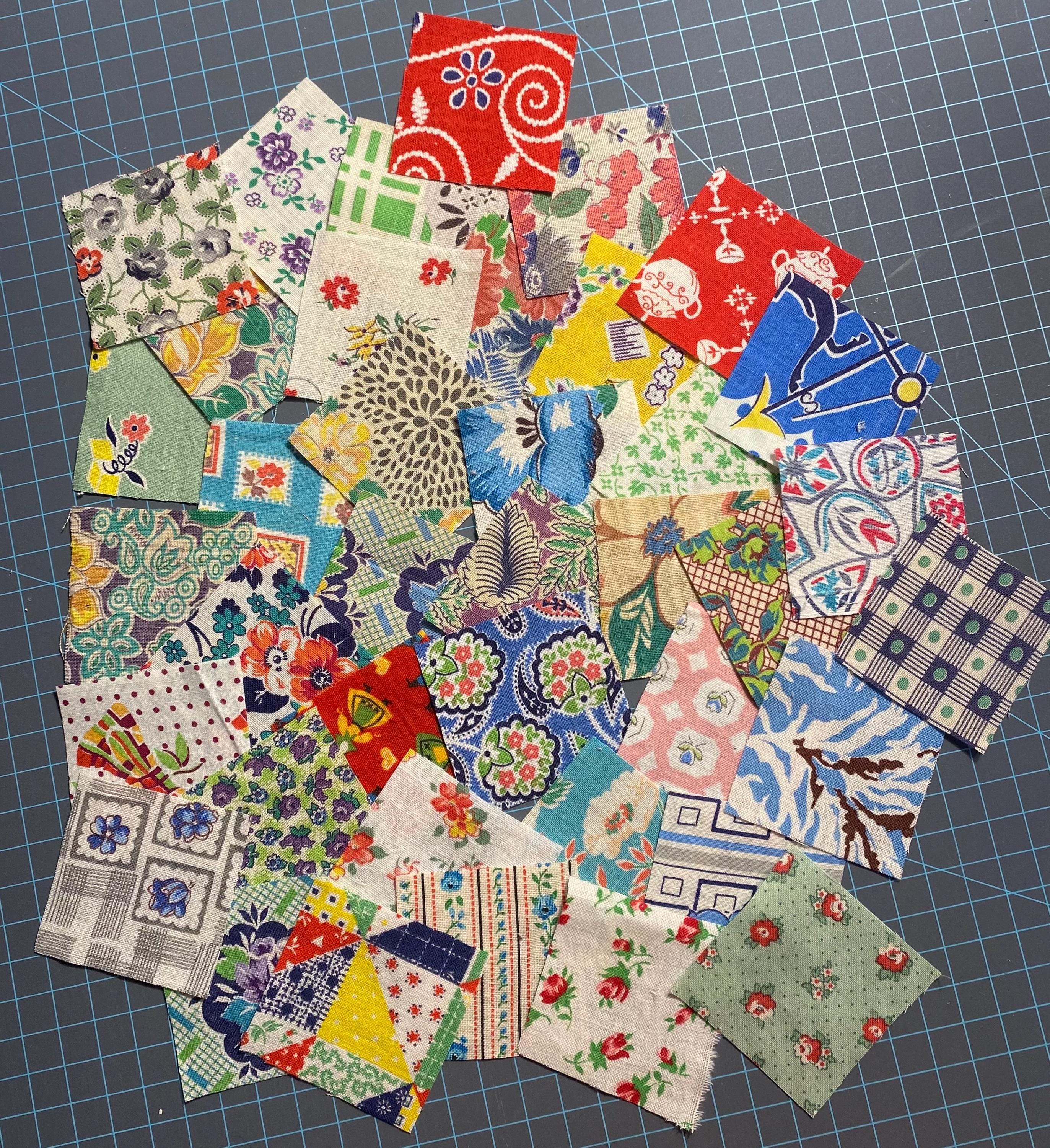 Vintage fabric - Etsy 日本