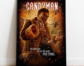 キャンディマン 11x17 ホラー映画ポスター ウォールアートプリント