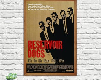 レザボア・ドッグス (1992) クラシックヴィンテージ映画ポスター