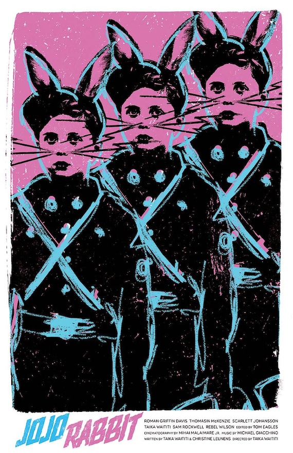 ジョジョ・ラビットの映画ポスター - Etsy 日本