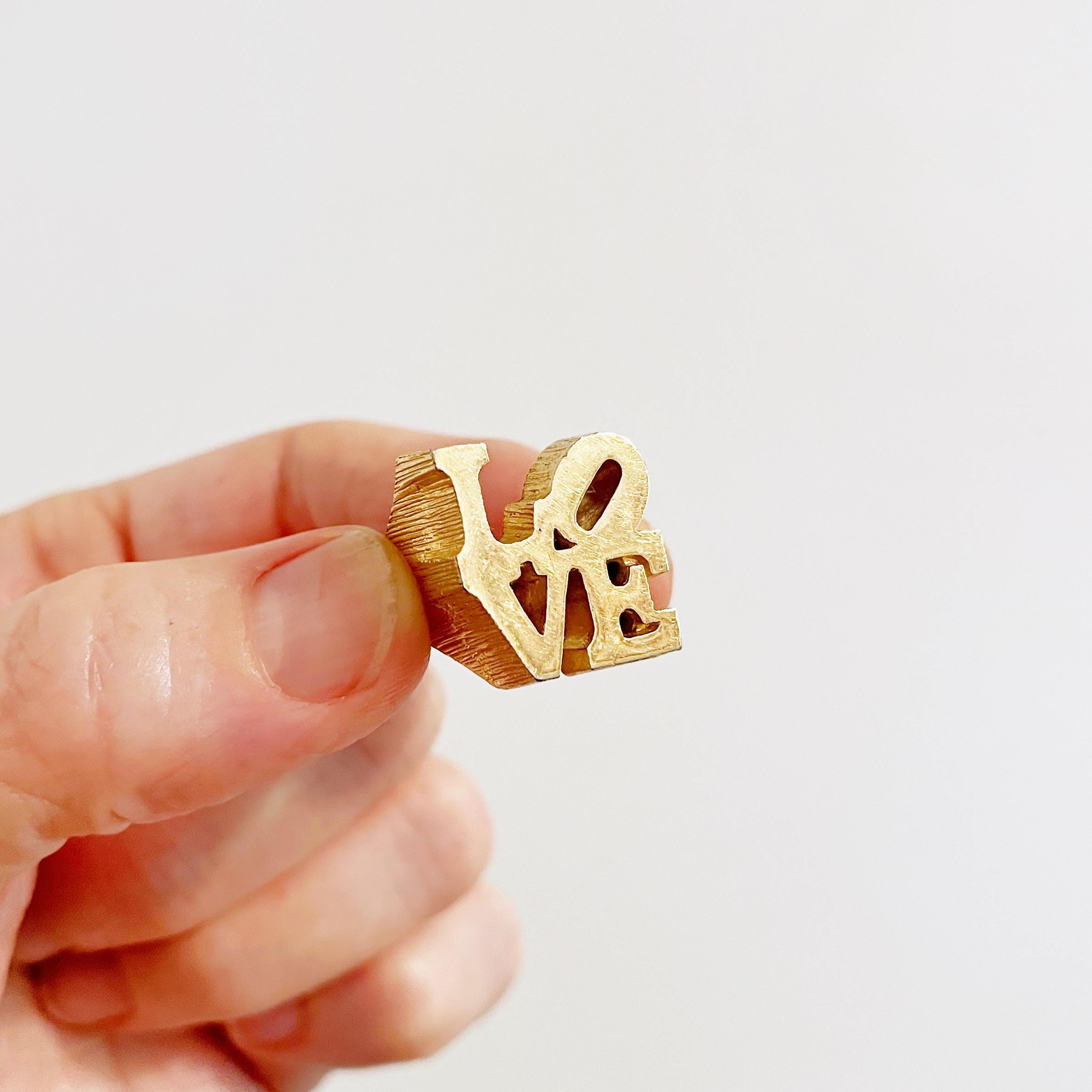 Robert indiana love ring - Etsy 日本
