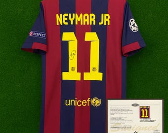 Neymar 11 Barcelona Jersey 2014/2015 - Etsy