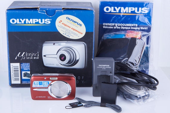 Olympus Mju Digital 600: 6MP Compact Camera - Tested & Working