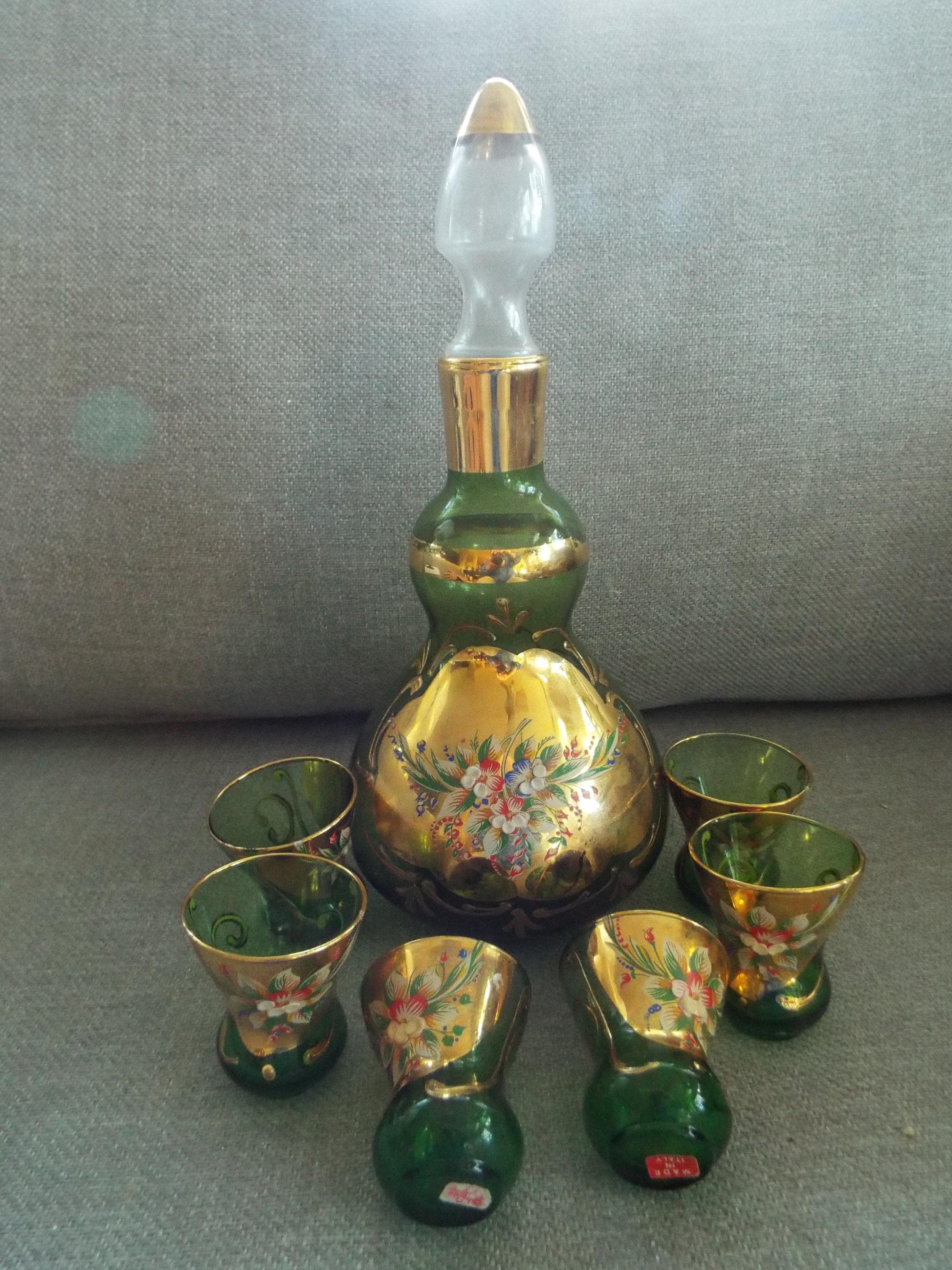 Murano Decanter - Etsy