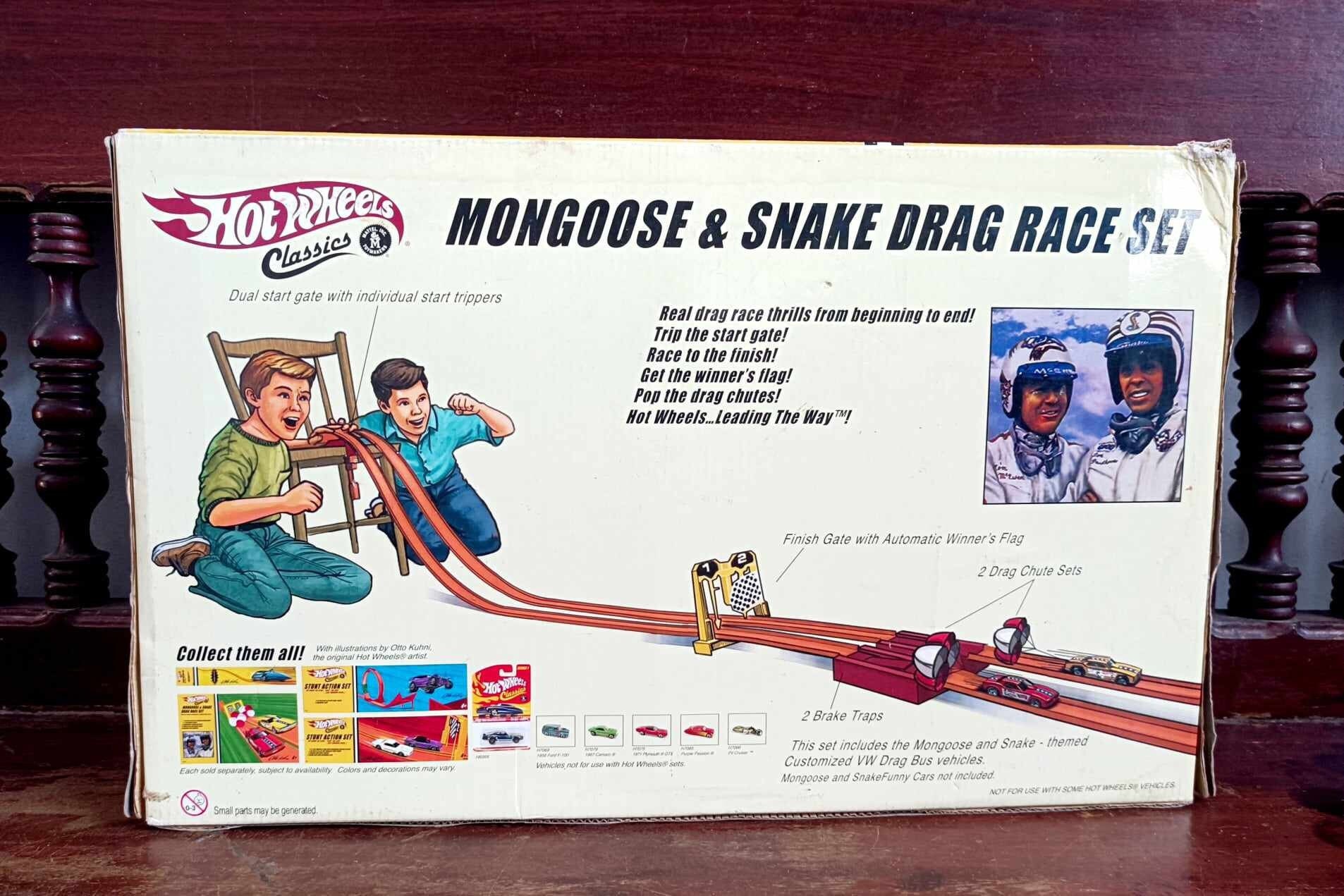 Hot Wheels Classics Mongoose & Snake Drag Race Set Unopened Box - Etsy