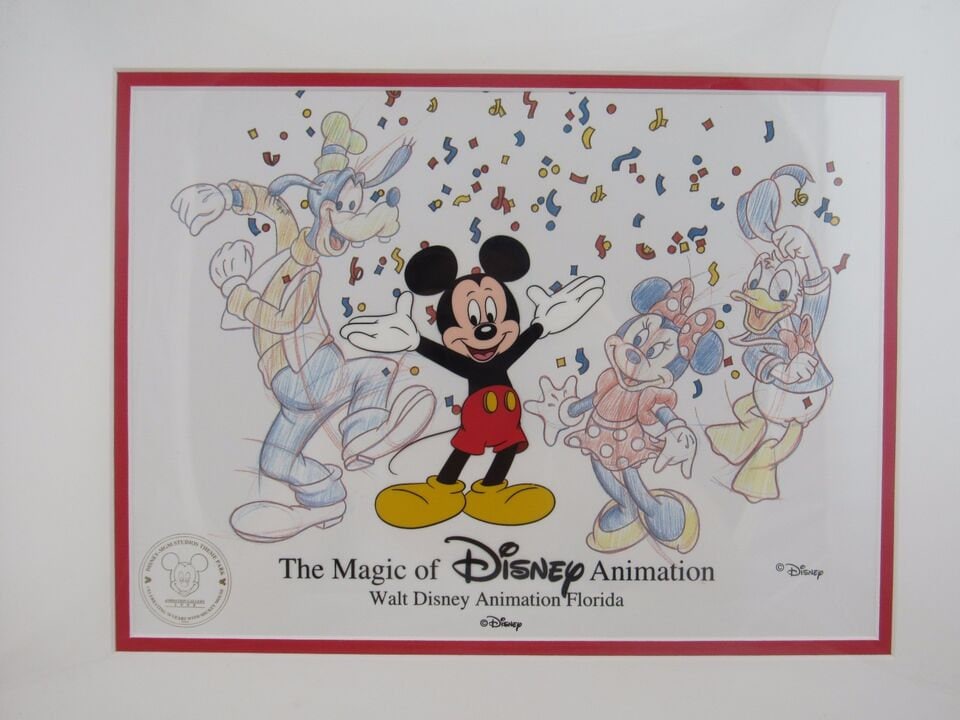 The Magic of Disney Mickey Mouse Cel, Celebrating 70 Years, MGM