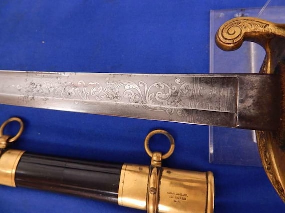 南北戦争時代の歩兵将校の鞘付き剣 - Etsy 日本