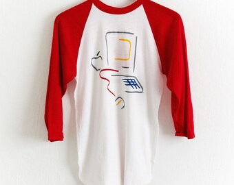 Vintage 1984 Apple Macintosh Picasso Raglan Tee - Deadstock - Etsy