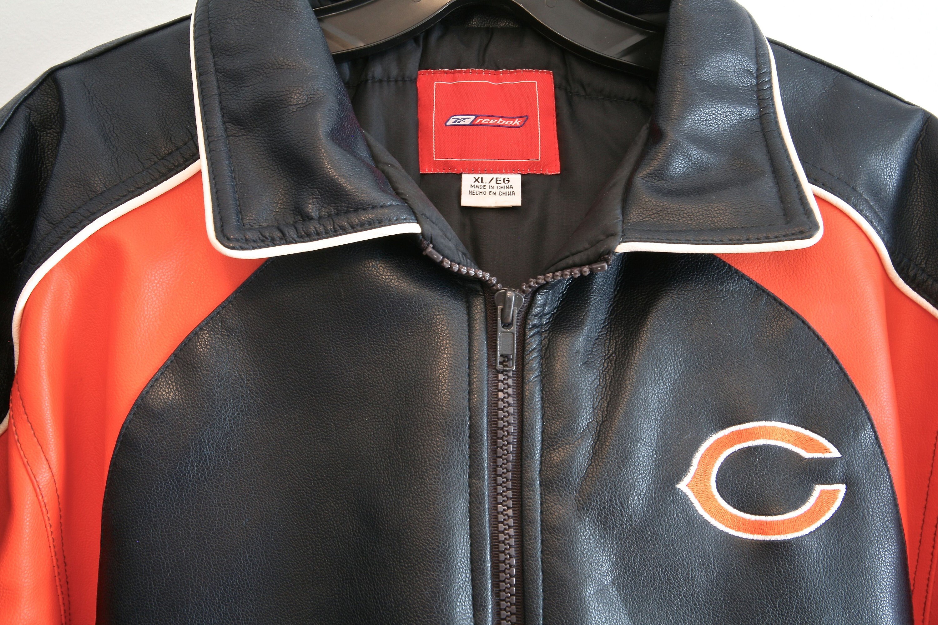 CHICAGO BEARS JACKET by Reebok - Etsy