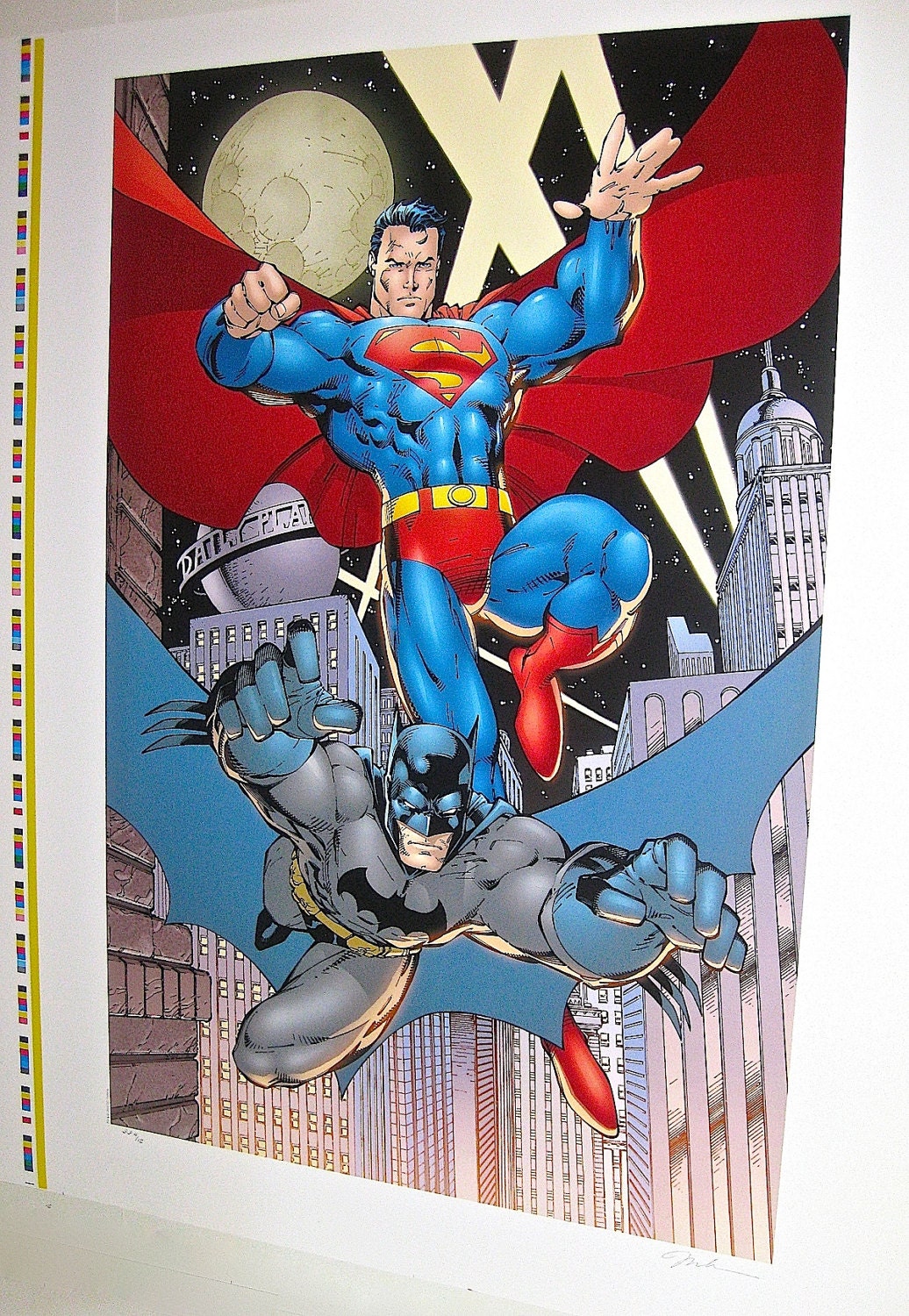 Limited Edition Jim Lee Signed Art and Numbered Lithograph