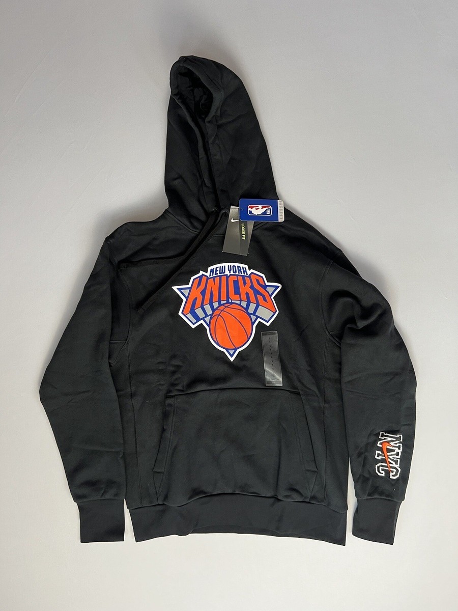 Nike NBA New York Knicks City Edition Hoodie Black CN2554-010