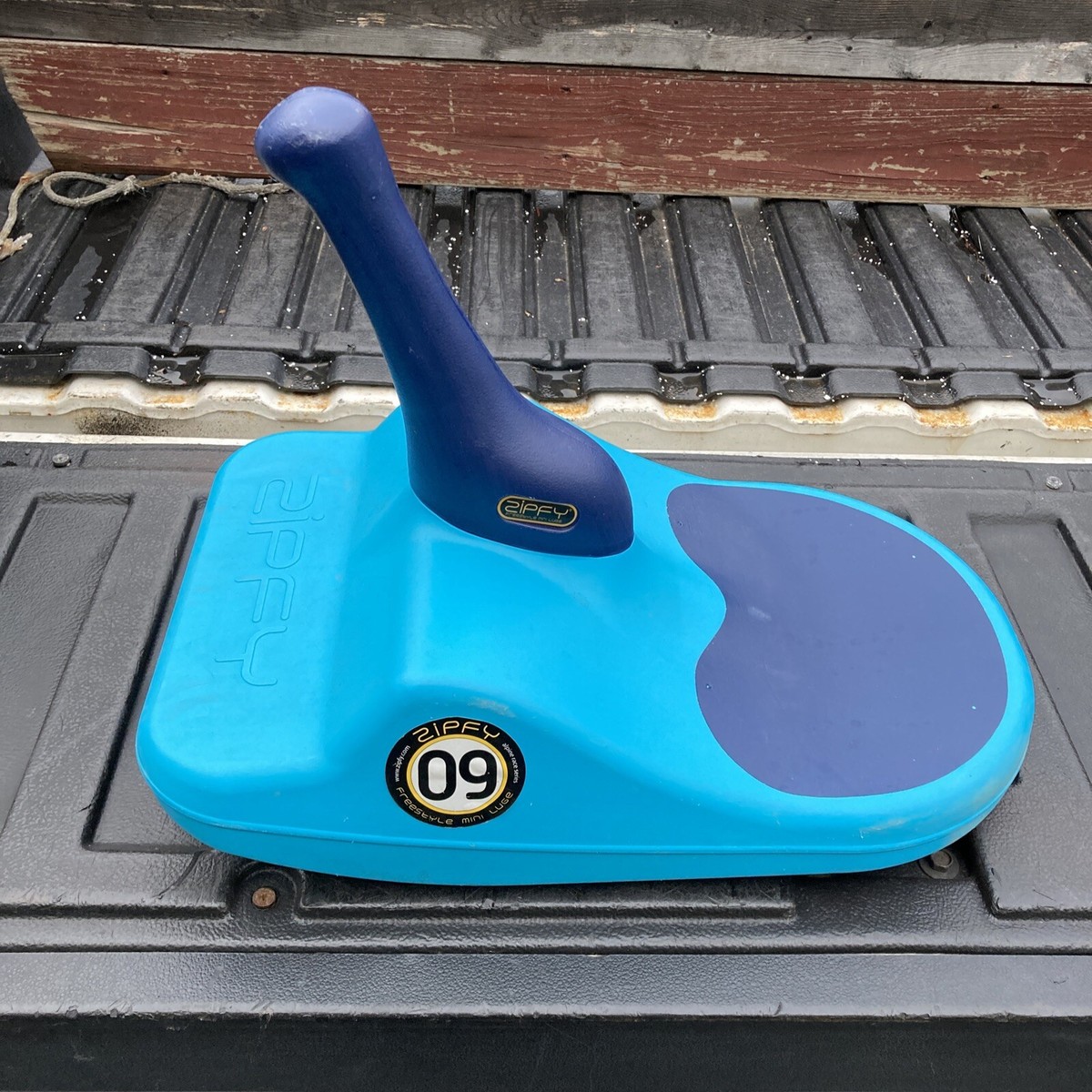 Used Zipfy Blue #09 Zippy Freestyle Mini Luge Sleigh Alpine Race