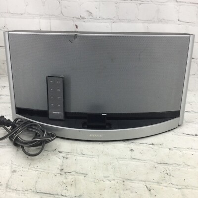 Bose SoundDock 10 Digital Music System W/ Remote - Silver for sale