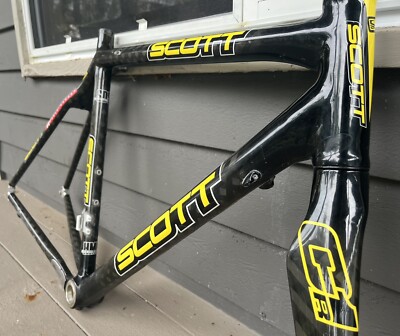 Scott CR1 Team 56cm Carbon Fiber Frame Set, 700c | eBay