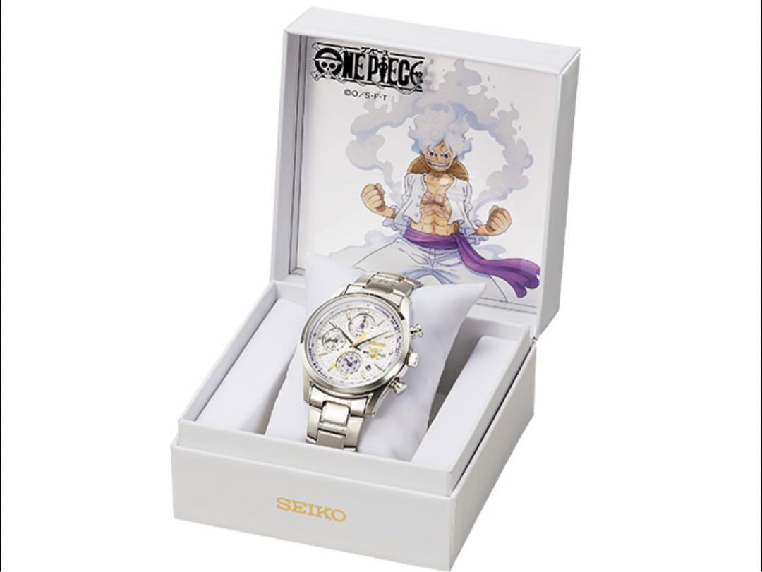 Seiko x ONE PIECE Monkey D. Luffy Gear 5 Edition Model Watch Size