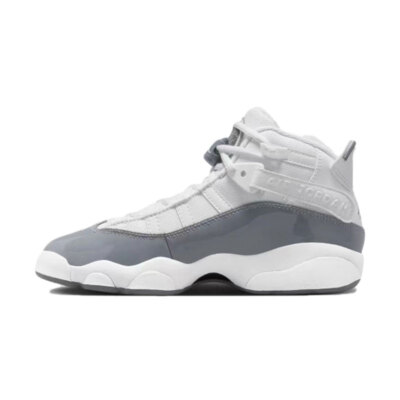 Nike Air Jordan 6 Rings GS Gray Sneaker Shoes 323419-121 | eBay