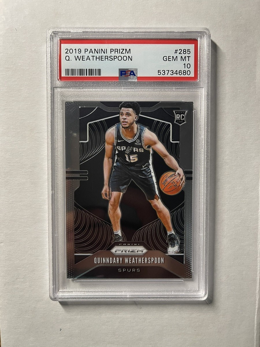 19-20Panini Prizm Q.WEATHERSPOON PSA 10