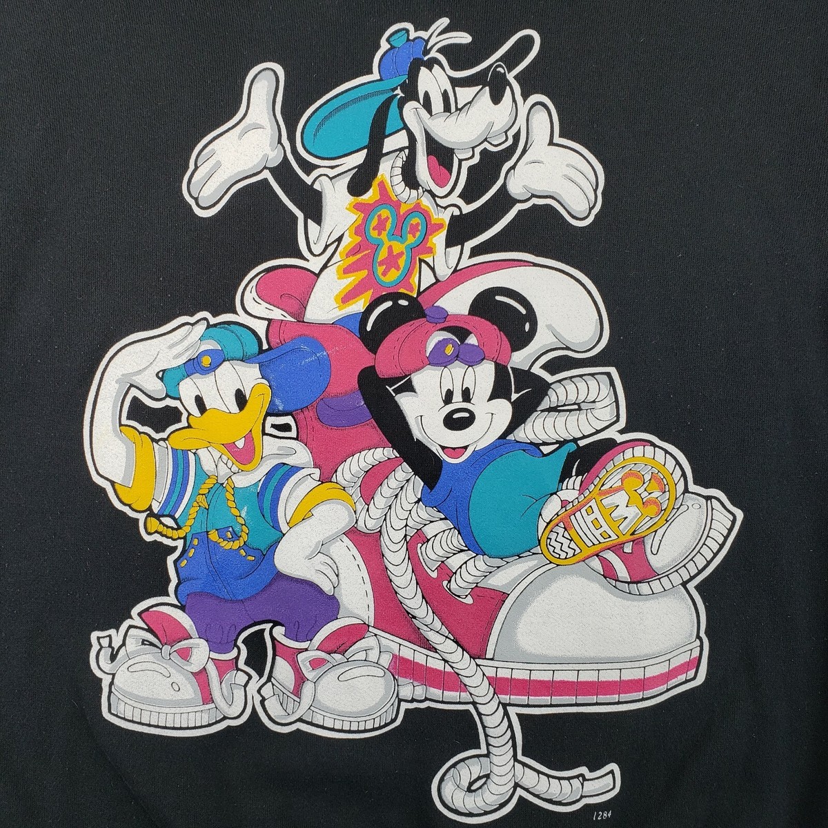 VTG 90s Mickey Mouse Unlimited Jerry Leigh Hip Hop Donald Goofy