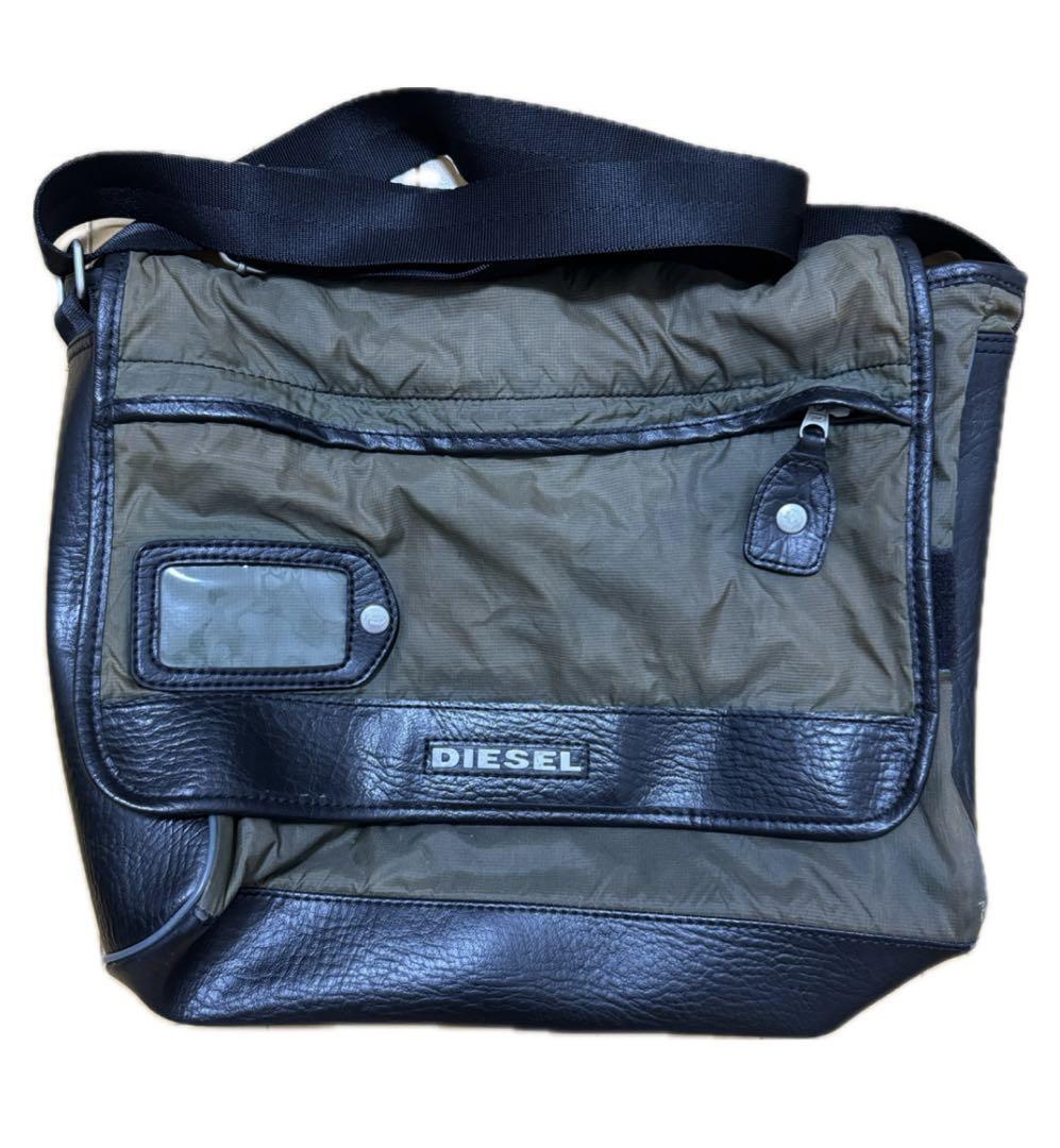 廃盤希少 DIESEL 00s Y2K archive斜め掛け ボストンバッグ 【公式通販】