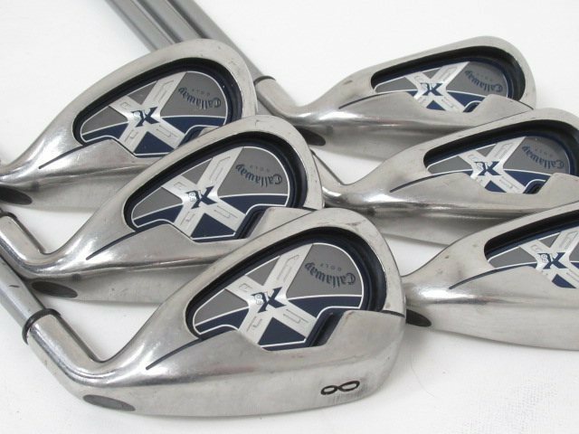 Golf Iron Set Callaway X-18 JV X-Series 60i (R) 6pcs 5-P JAPAN | eBay