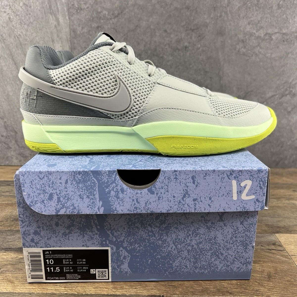 Size 10 - Nike Men's Ja 1 Light Silver for sale online | eBay