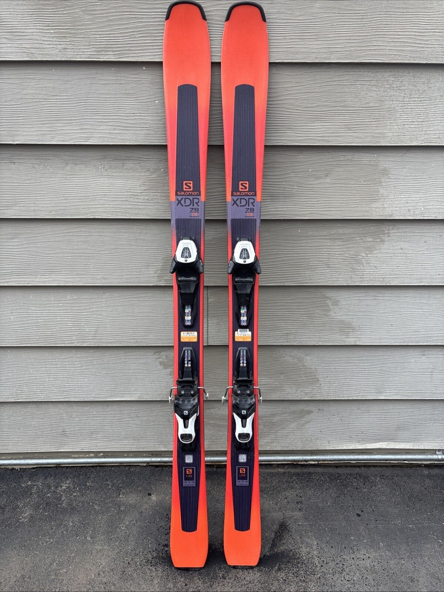 Salomon XDR 78 ST skis w/ Salomon Lithium 10 Binding All Sizes